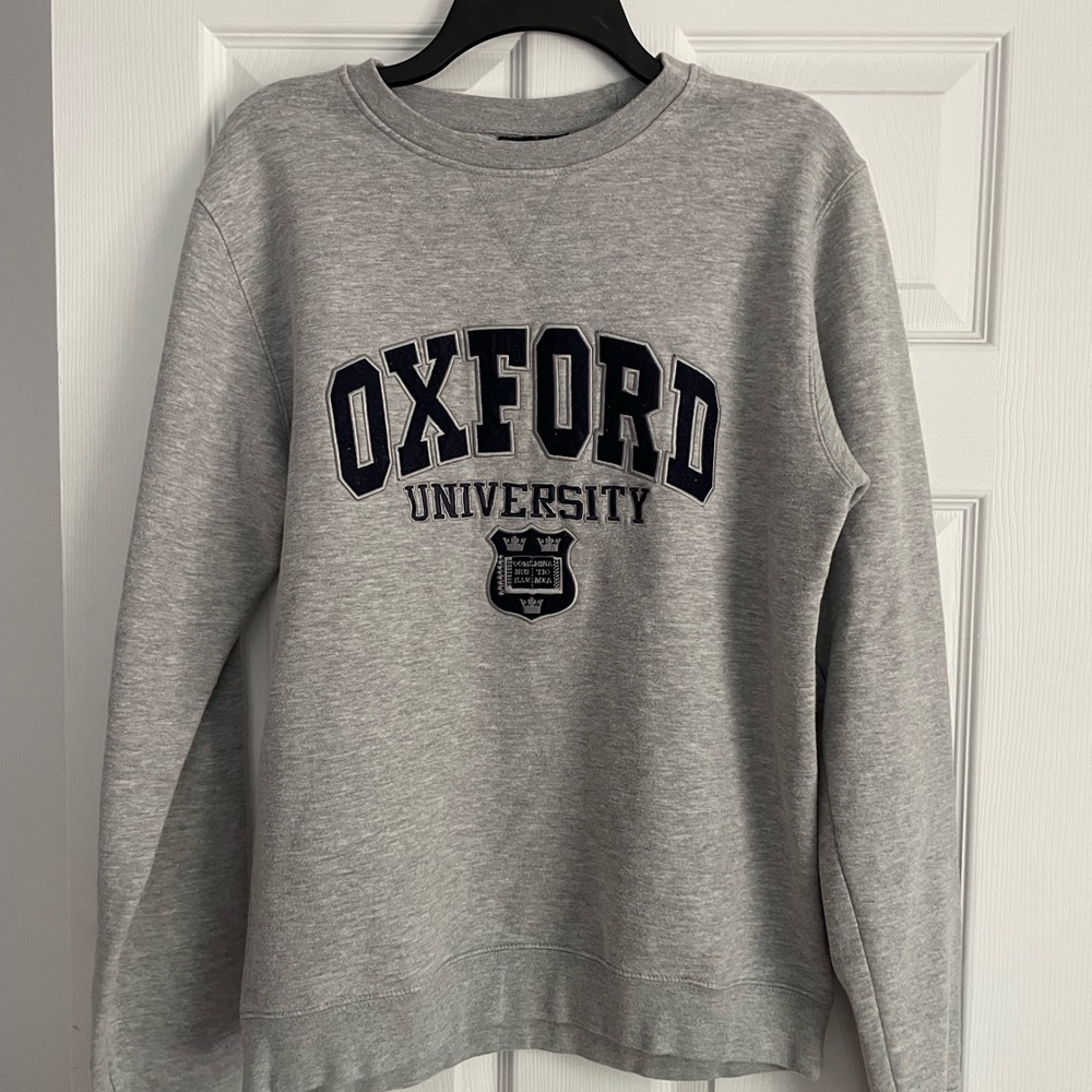 Vintage college sweatshirt - Oxford crewneck